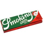 Pachet cu 60 de foite albe pentru rulat tutun cu colturi taiate Smoking Green Cut Corner